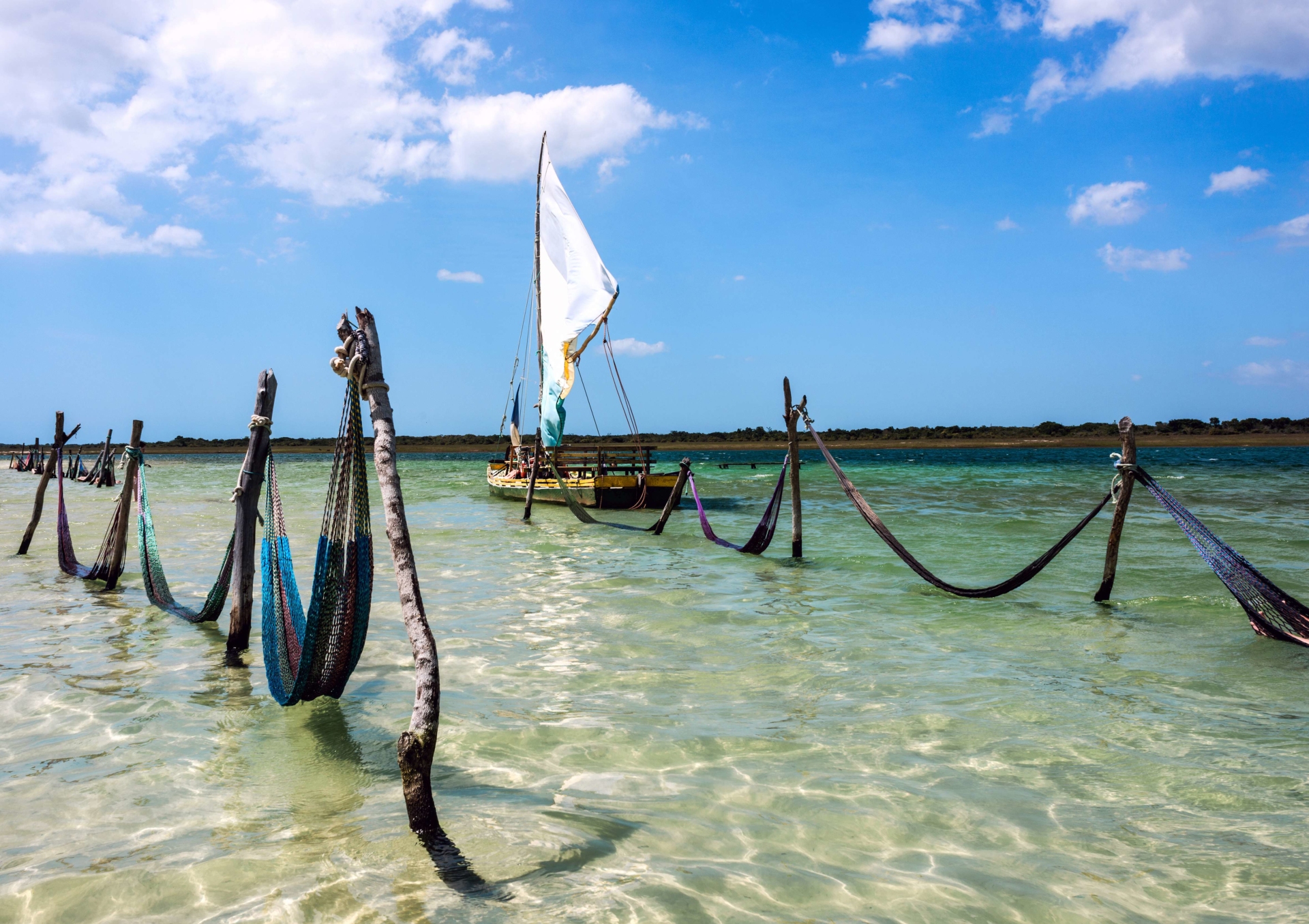 Lagune de Jericoacoara au Brésil