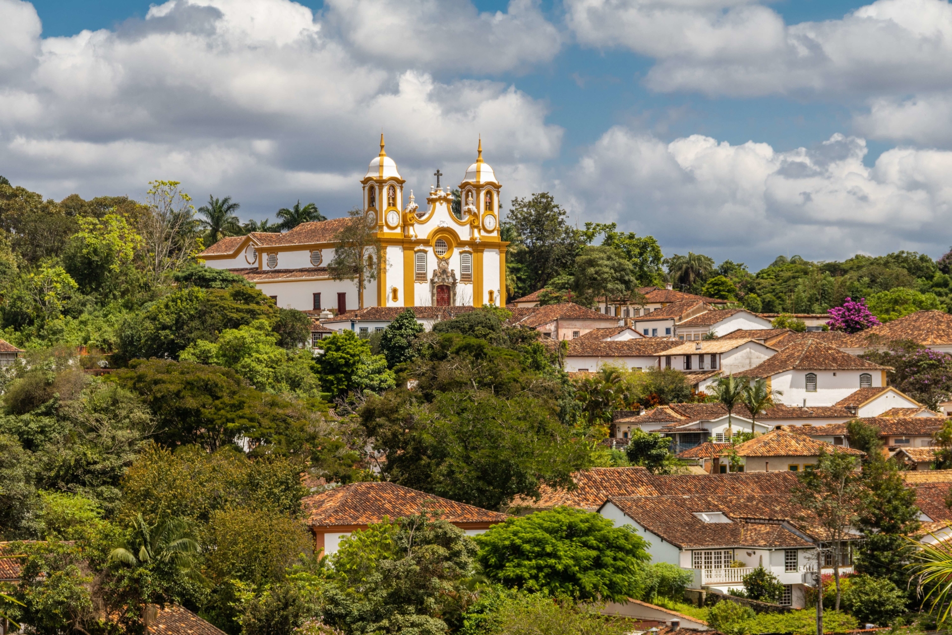 Eglise de Tirradentes dans le Minas Gerais